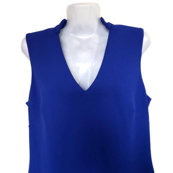 Like New Stunning Royal Blue Calvin Klein Bodycon Dress Size 6 - Picture 3 of 6